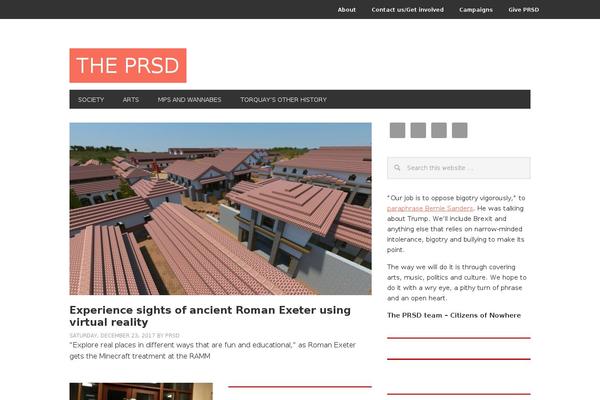 Metro Pro theme site design template sample