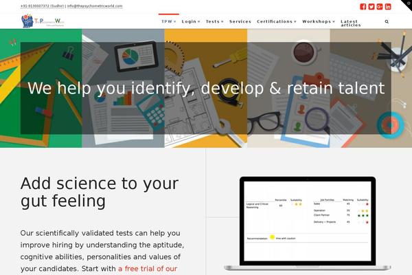 X Child theme site design template sample