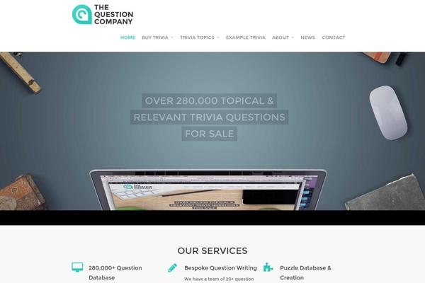 Salient Child theme site design template sample
