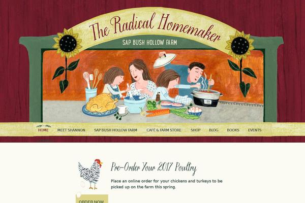 theradicalhomemaker.net site used Radical