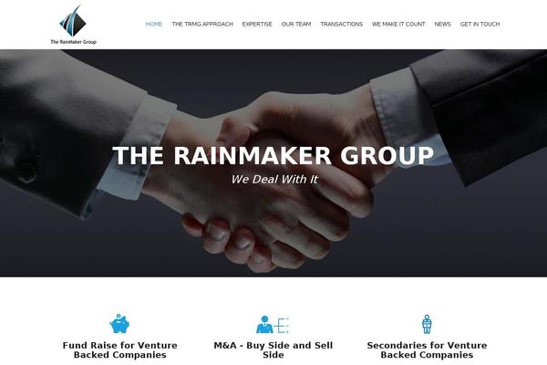 Zerif Lite theme site design template sample