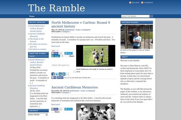 Revolution Code Blue theme site design template sample