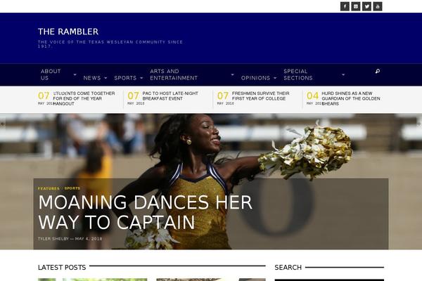 Site using Sno-student-news-source plugin
