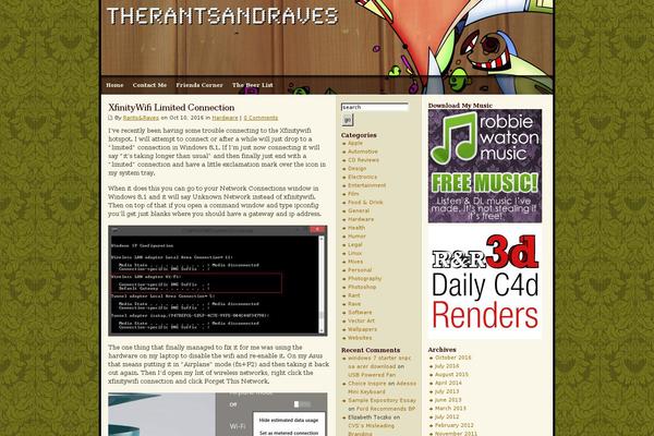 therantsandraves.com site used Zeke10