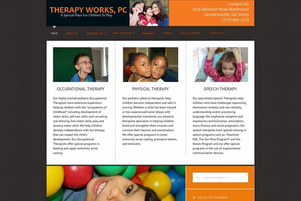 OceanWP theme site design template sample