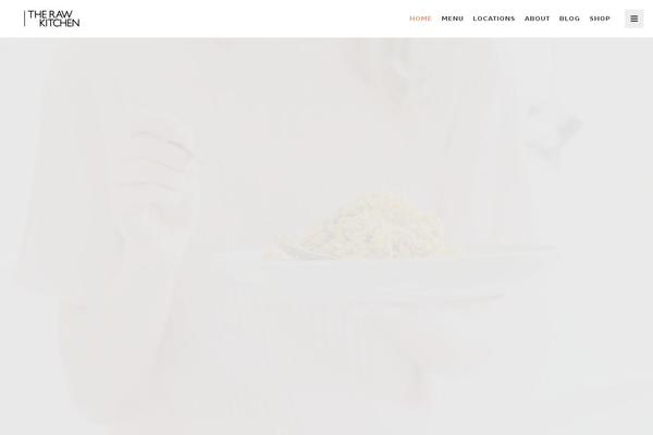 BERG theme site design template sample
