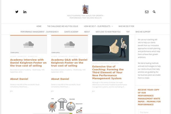 Site using Better-search plugin