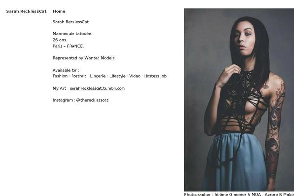 Expositio theme site design template sample