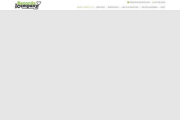 Brooklyn Child theme site design template sample