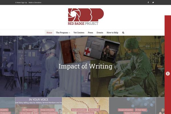 VoiceChild theme site design template sample