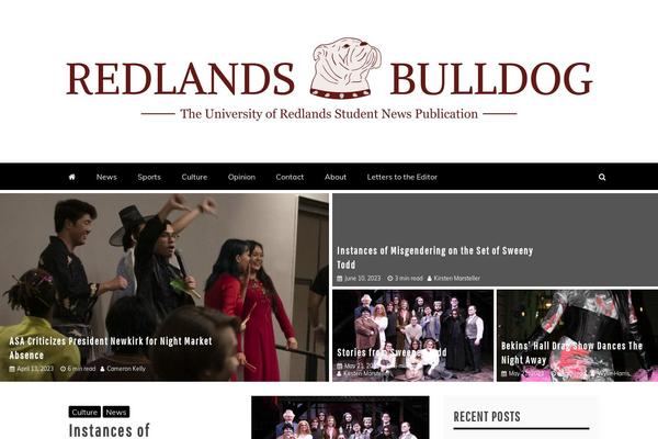 theredlandsbulldog.com site used Mag and News
