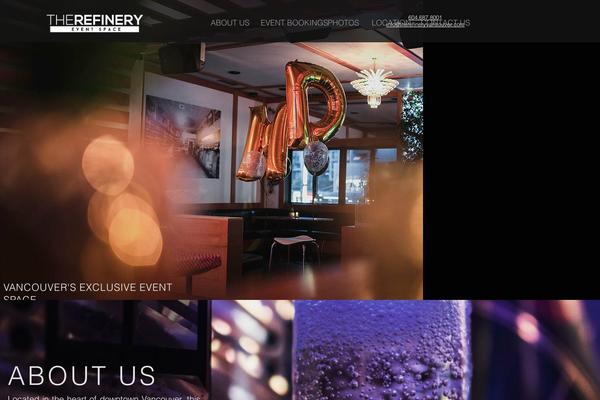 therefineryvancouver.com site used Adhara