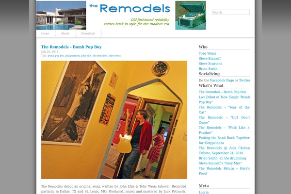 Azul theme site design template sample