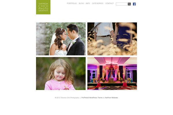 ProPhoto 7 theme site design template sample