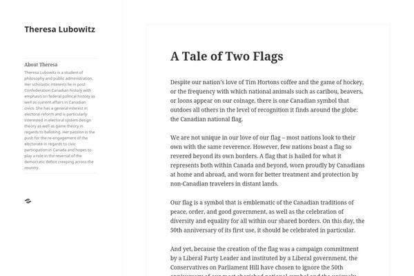 Colibri WP theme site design template sample