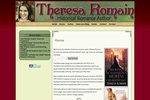 Elemin theme site design template sample