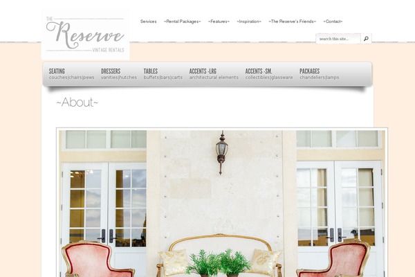 Merlin theme site design template sample