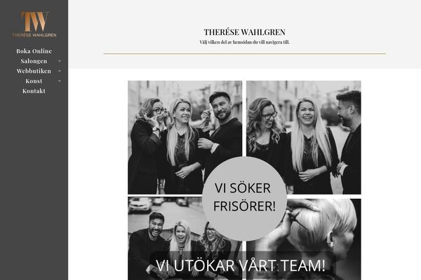 theresewahlgren.com site used Divi