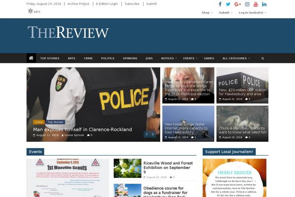 Site using Advanced-ads-slider plugin