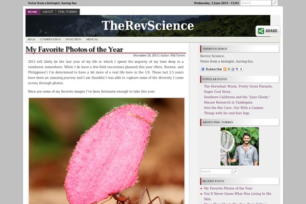 therevscience.com site used ChromeNews