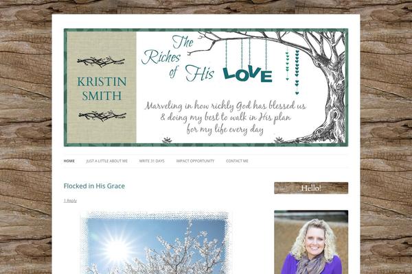 Twentytwelve-child theme site design template sample