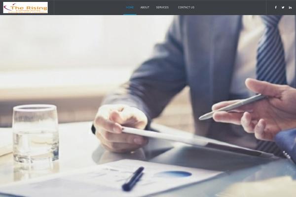 TheFox theme site design template sample