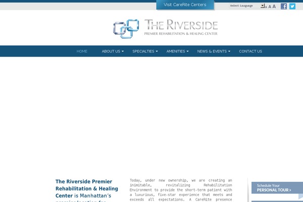 Site using font-resizer plugin