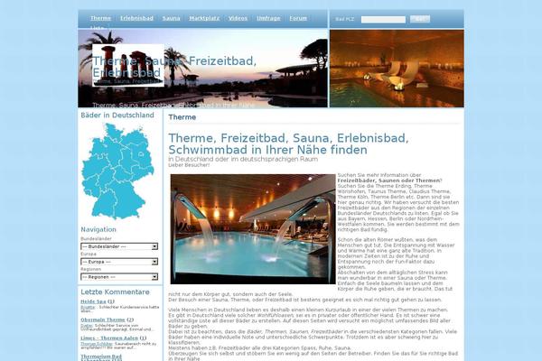 Cloudy theme site design template sample