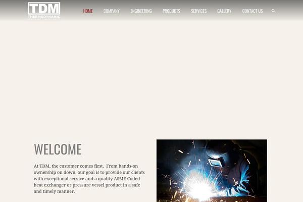 Zephyr theme site design template sample