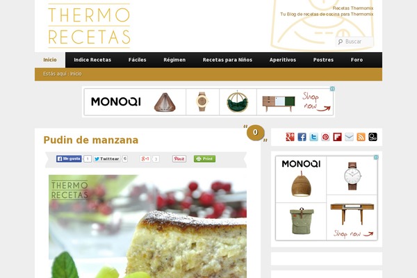 thermorecetas.com site used Abn Framework