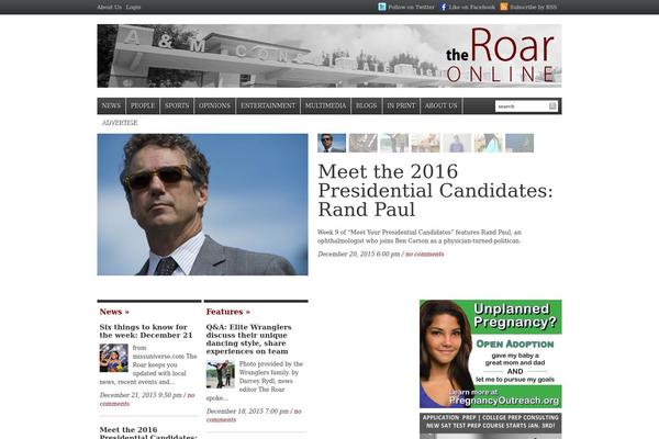 Site using Staffer plugin