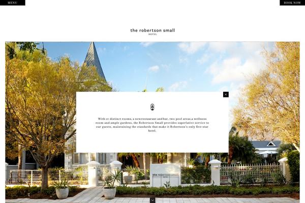 therobertsonsmallhotel.com site used Therobertsonsmall