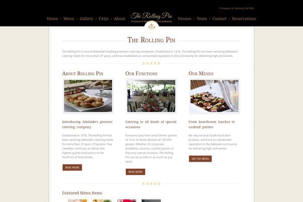 Elegantia Theme theme site design template sample