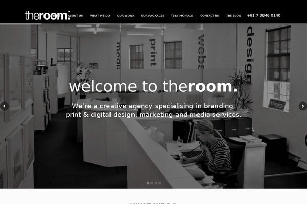 Frost theme site design template sample