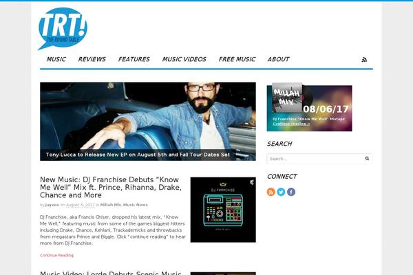 theroundtableonline.com site used Everest News Lite