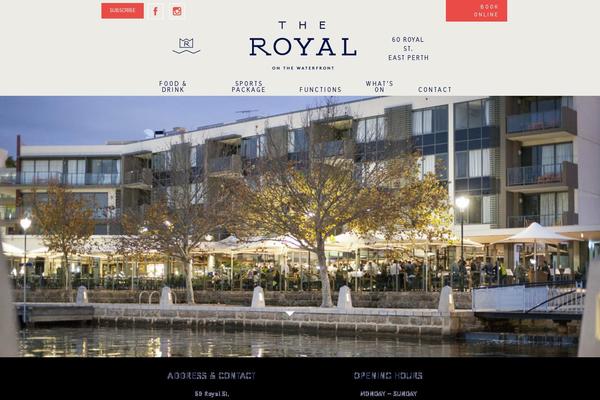 Frank theme site design template sample