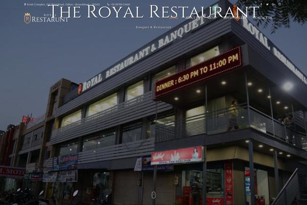 Site using Ukrdevs-restaurant-core plugin