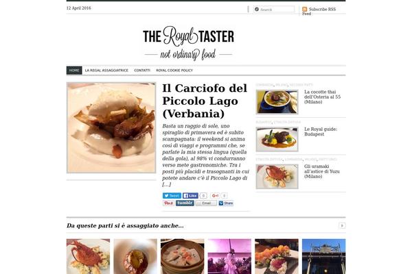 theroyaltaster.com site used Olivia-theme