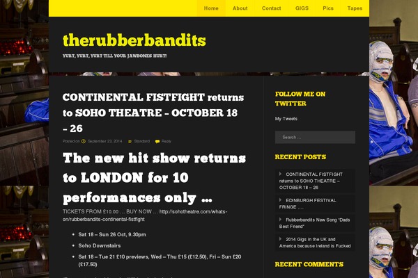 Pro Blogg theme site design template sample