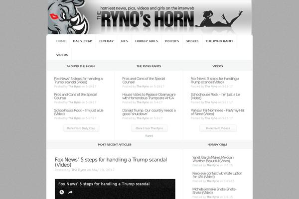 WP Newspaper theme site design template sample