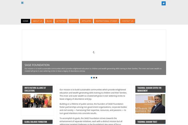 thesagefoundation.com site used Monomyth-enterprise