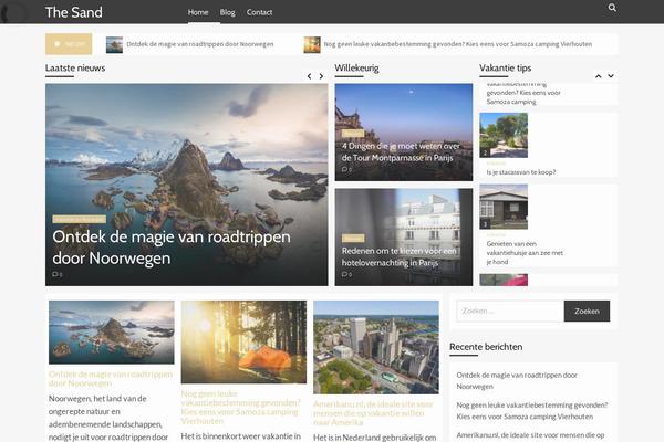 thesand.nl site used Covermag