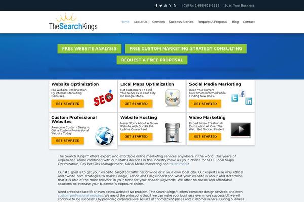 Hive theme site design template sample