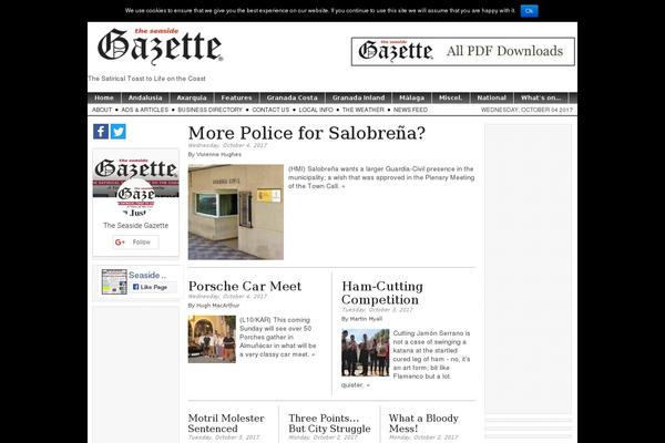 Magazine Premium theme site design template sample