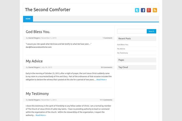 Accessible Zen theme site design template sample