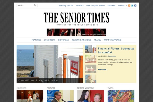 Mh-newsdesk theme site design template sample