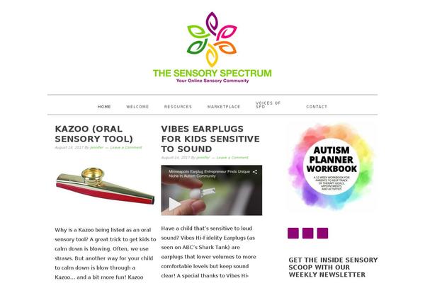 thesensoryspectrum.com site used Foodie Pro