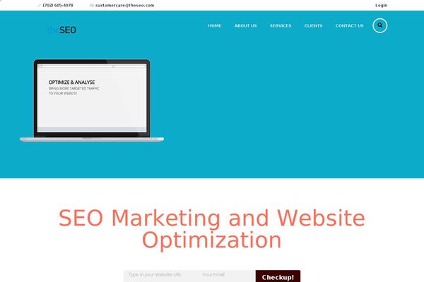 Smartseo theme site design template sample