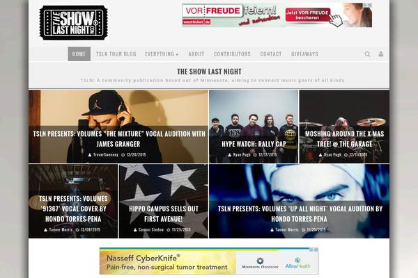 theshowlastnight.com site used Tokimeki