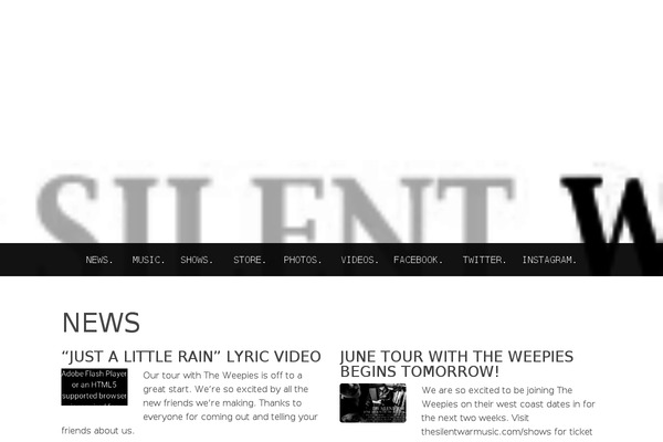 Site using FancyBox plugin